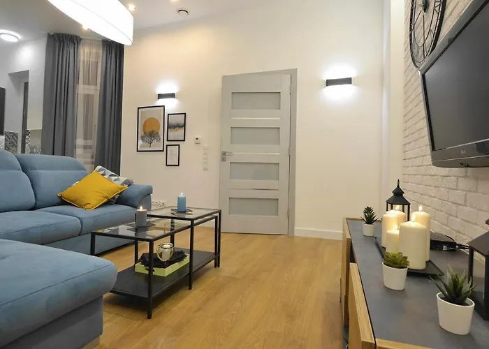 Turkusowy- Centrum Gliwic Apartmán *